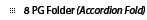 CD 8 PG Accordion Fold